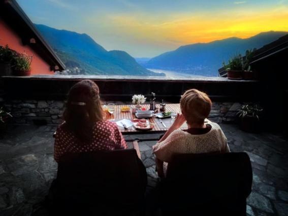 B&B Aquarelle Faggeto Lario Esterno foto