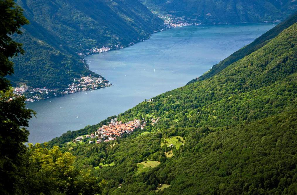 B&B Aquarelle Faggeto Lario Esterno foto
