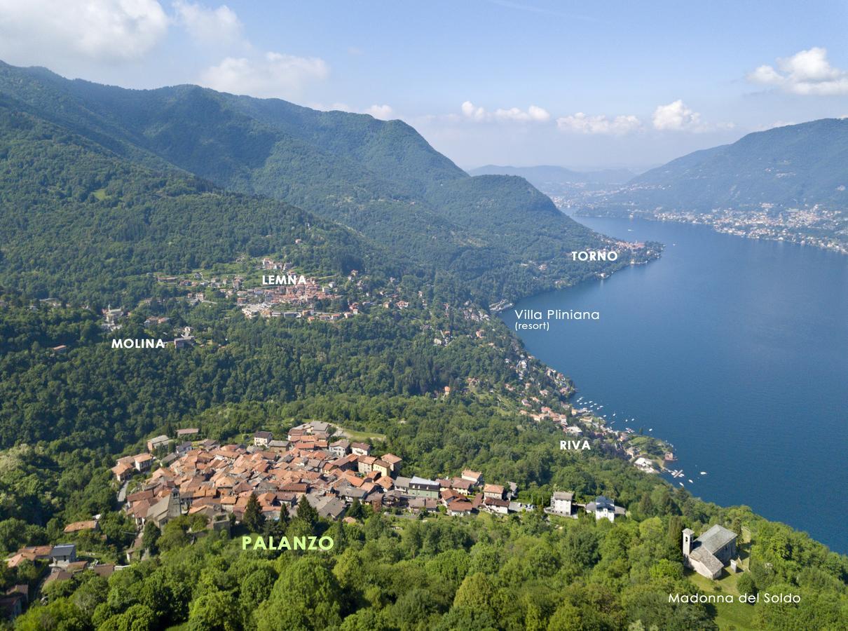 B&B Aquarelle Faggeto Lario Esterno foto
